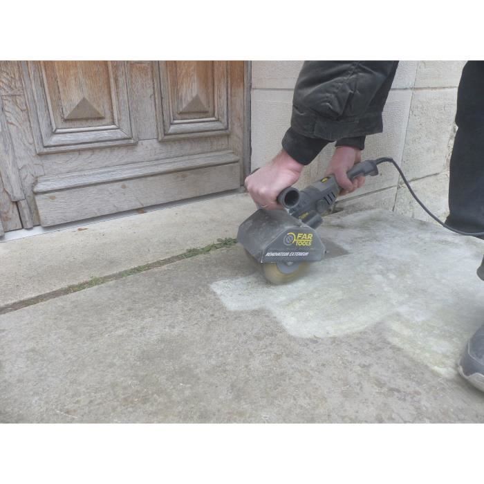 FARTOOLS REX120C Exterior Renovator Pack with Precision Metal Brush and Abrasive Strap Brush