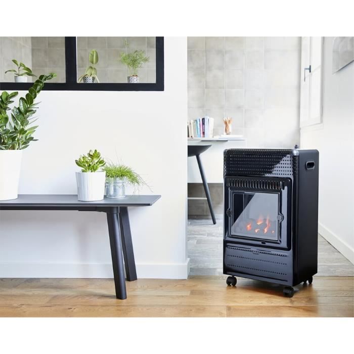 Favex Ektor Fire Butane Gas Heater - 3400 Watts - Infrared - 3 Power Settings