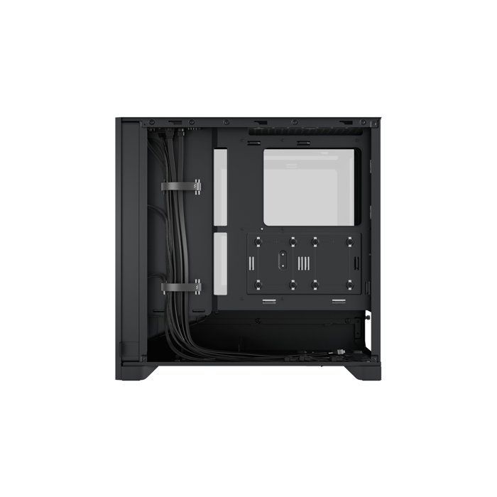 Fractal Design - PC Case - FD-C-POA2A-03 - Pop 2 Air TG RGB - ATX - 3 Fans with Profiled Blades - Black