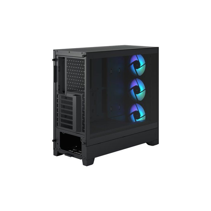 Fractal Design - PC Case - FD-C-POA2A-03 - Pop 2 Air TG RGB - ATX - 3 Fans with Profiled Blades - Black