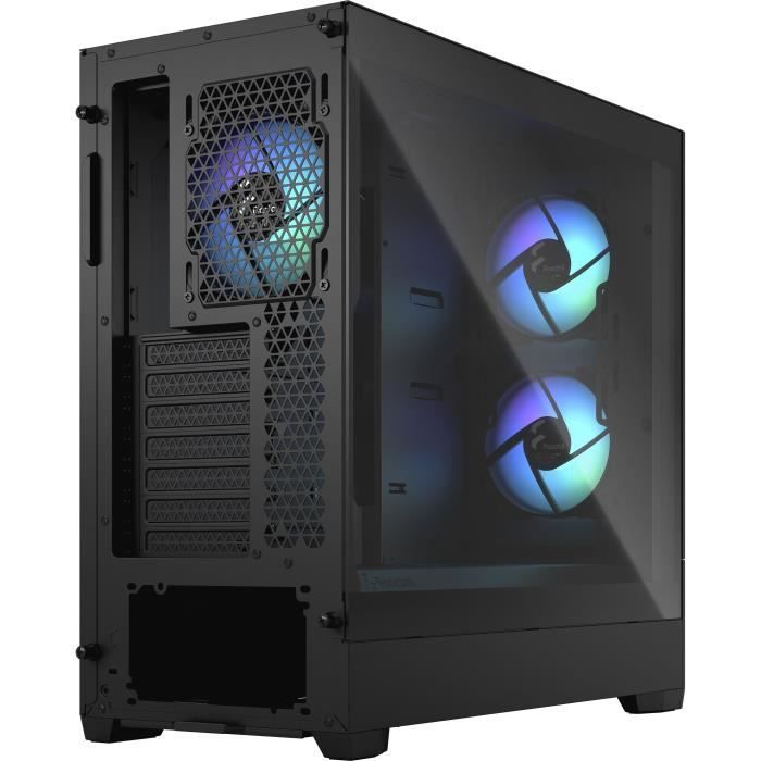 FRACTAL DESIGN Pop Air RGB Black TG - ATX Case - FD-C-POR1A-06