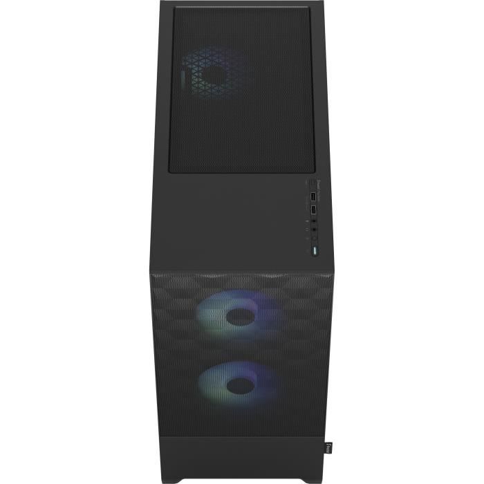 FRACTAL DESIGN Pop Air RGB Black TG - ATX Case - FD-C-POR1A-06