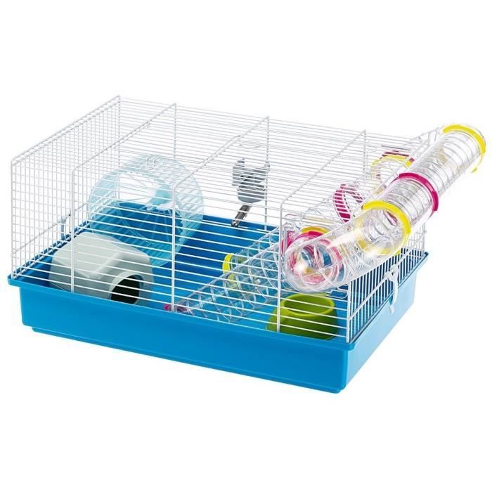 FERPLAST Cage PAULA TUBE LINE 46x29.5x24.5 cm Blue