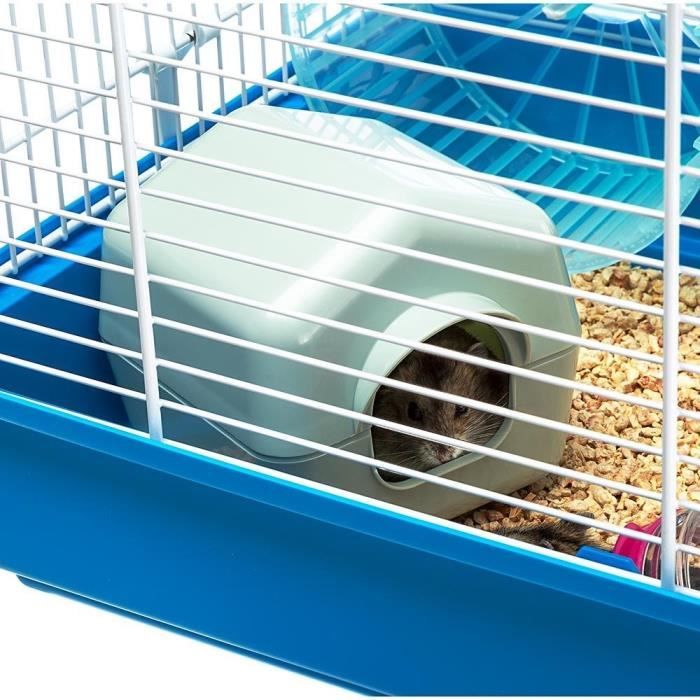 FERPLAST Cage PAULA TUBE LINE 46x29.5x24.5 cm Blue