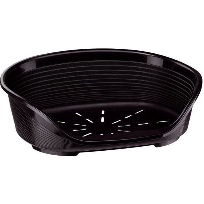 FERPLAST Siesta Deluxe Basket Size 8 - 82 x 59.5 x 25 cm - Black