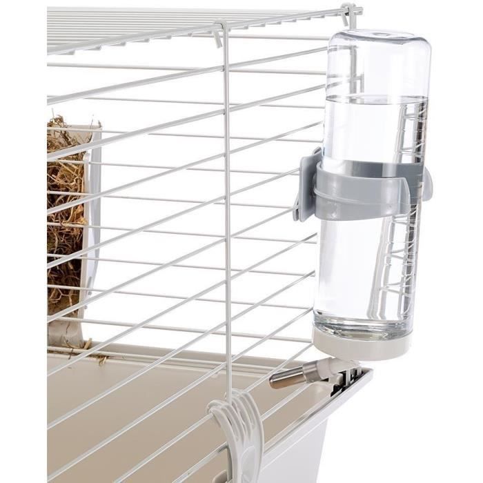 FERPLASTE Cage - CAVIE 80X1 - 77 x 48 x 42 cm - Light Gray