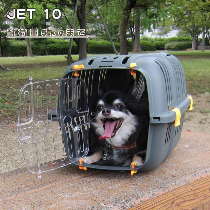 FERPLAST JET 10 Cat and Small Dog Carrier - 32x47x29cm - Plastic