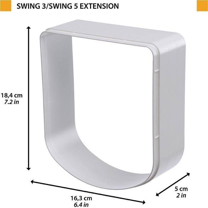 FERPLAST Extension Tunnel for Swing 3/5 Cat Houses - Grey