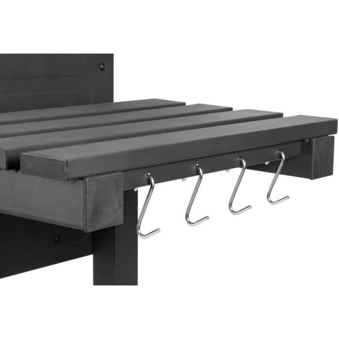 Fieldmann Charcoal Barbecue - FZG 1008 - 55.6 x 41.5 cm Cooking Surface - Built-in Thermometer