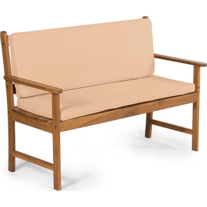 Banc de jardin 2 places - Fieldmann - FDZN 4013-T