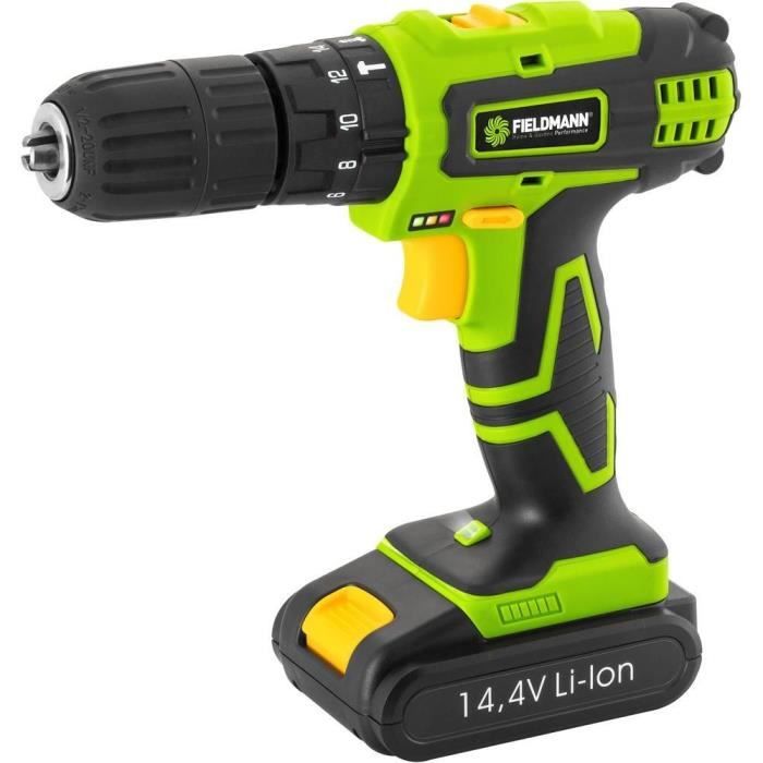 Fieldmann Cordless Drill FDV 10352-A - 14.4V, 2000mAh, 35 Nm Torque