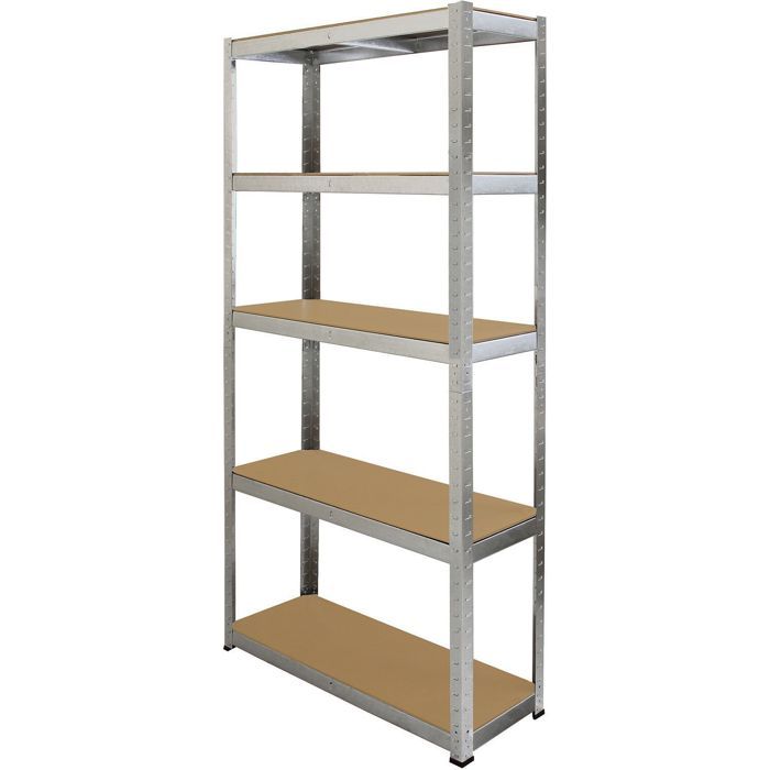 Fieldmann Shelving Unit - FDR 1800 - 180x90x40 cm - Galvanized Steel