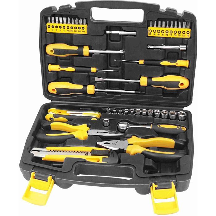 Fieldmann Tool Set - 51 Pieces - Carrying Case - FDG 5015-51R