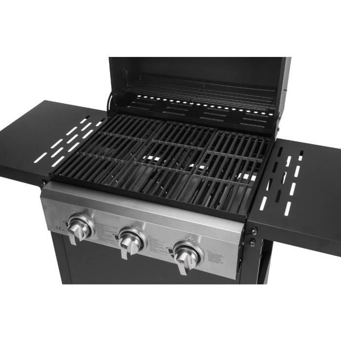 Fieldmann Gas Grill - FZG 3003 - 3 Burners - 49.5 x 36 cm Cooking Surface