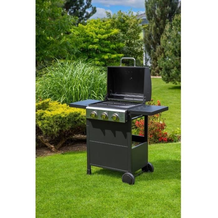 Fieldmann Gas Grill - FZG 3003 - 3 Burners - 49.5 x 36 cm Cooking Surface