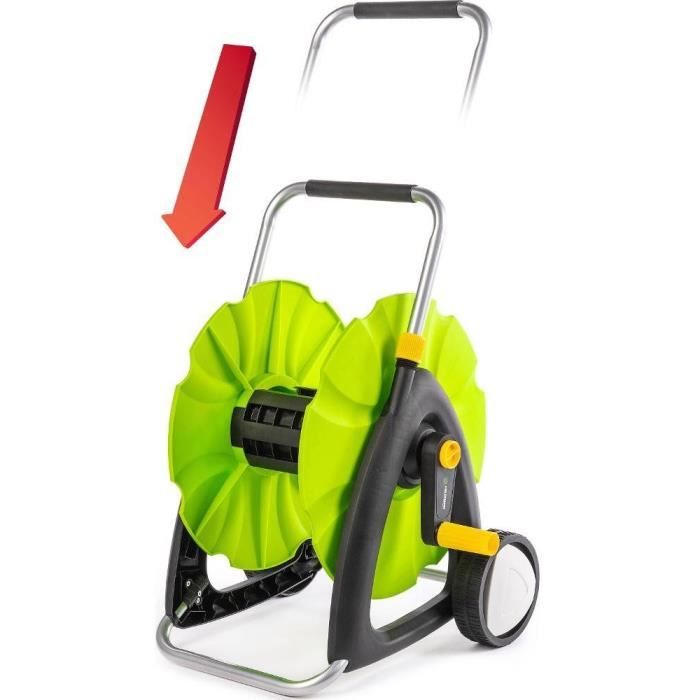 Fieldmann Garden Hose Reel - FZH 1160 - Holds 60 m 1/2" Hose - Lightweight Design