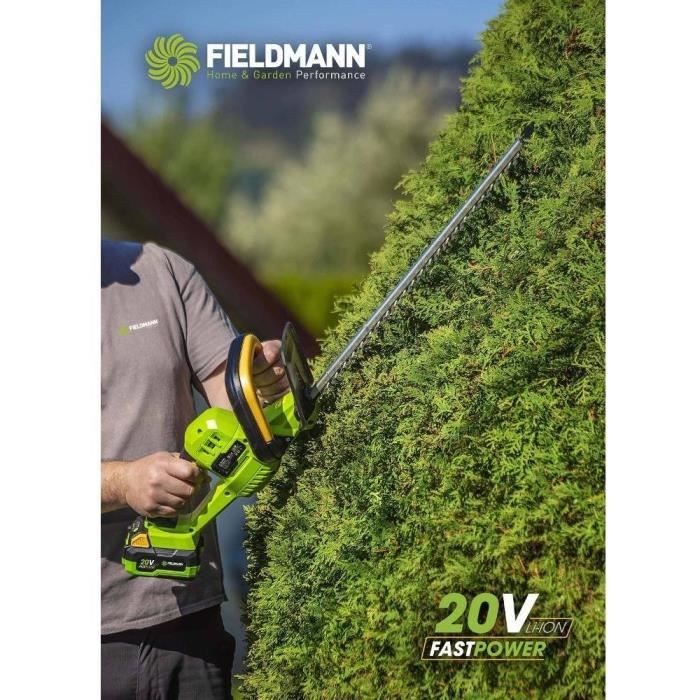 Fieldmann Cordless Hedge Trimmer - 20V - 510 mm Cutting Length - FZN 70205-0