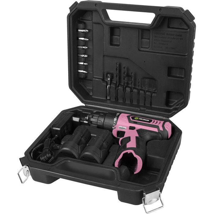 Fieldmann Cordless Drill - FDV 10253-A - 12V 1300mAh Li-Ion - 22 Nm Torque