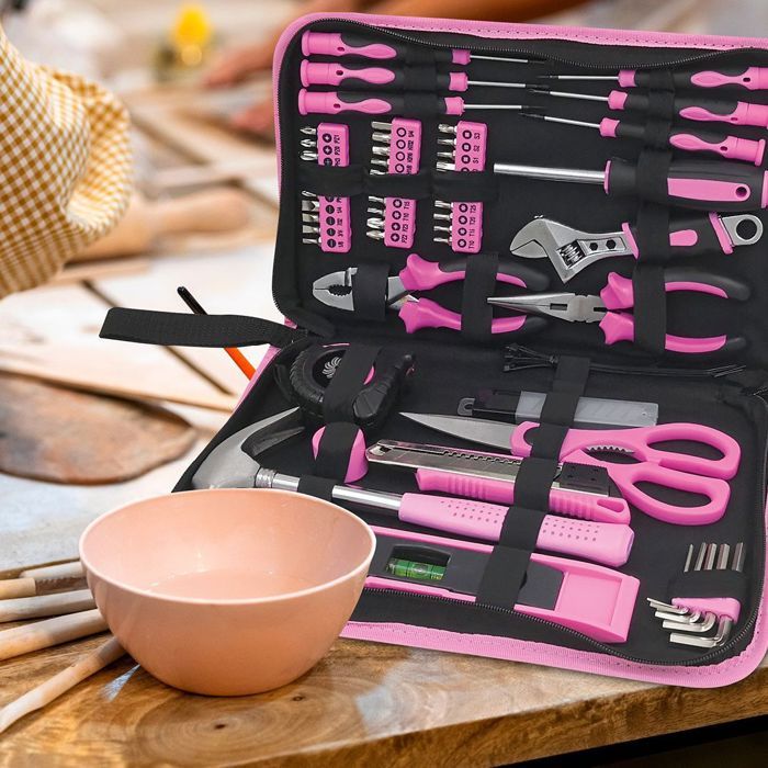 Fieldmann Tool Set - 71 Pieces - FDG 5016-71R - Pink Design