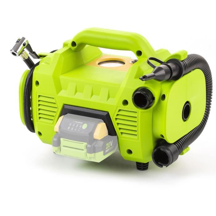 Fieldmann Cordless Compressor - 20V - 10.3 Bar - 235 L/min - Battery and Charger Not Included