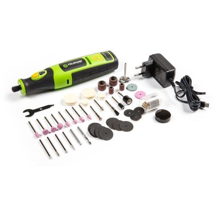 Fieldmann FDMB 200170-A Cordless Multi-Tool - 7.2V with 70 Accessories