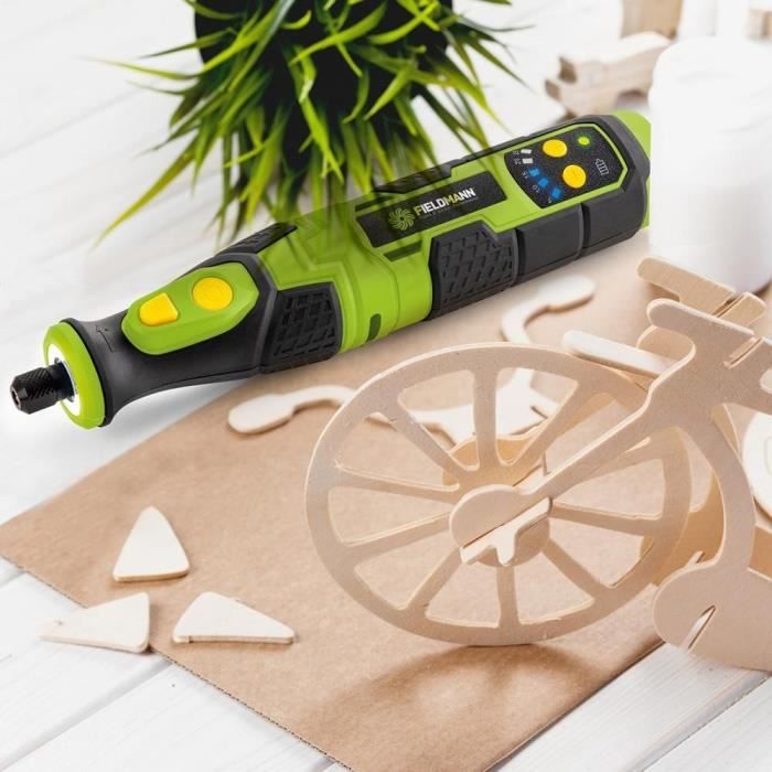 Fieldmann FDMB 200170-A Cordless Multi-Tool - 7.2V with 70 Accessories