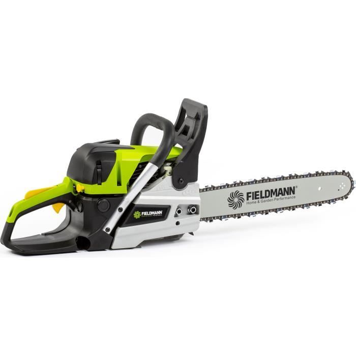 Tronçonneuse thermique - FIELDMANN - 45cc - Guide 40 cm - Maintenance facile