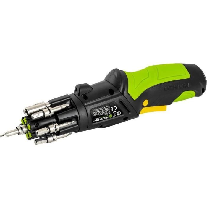 Fieldmann Tool Set - 108 Pieces - FDG 5018-108AR - Cordless Screwdriver