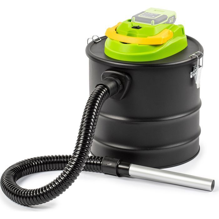 FIELDMANN Cordless Ash Vacuum Cleaner - 20V - Washable HEPA Filter