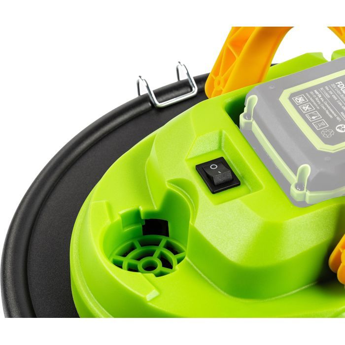 FIELDMANN Cordless Ash Vacuum Cleaner - 20V - Washable HEPA Filter