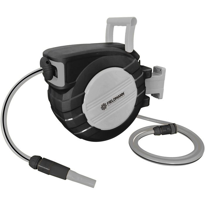Fieldmann Automatic Garden Hose Reel - FZH 1235 - 30 m PVC Hose - 8 Bar Pressure