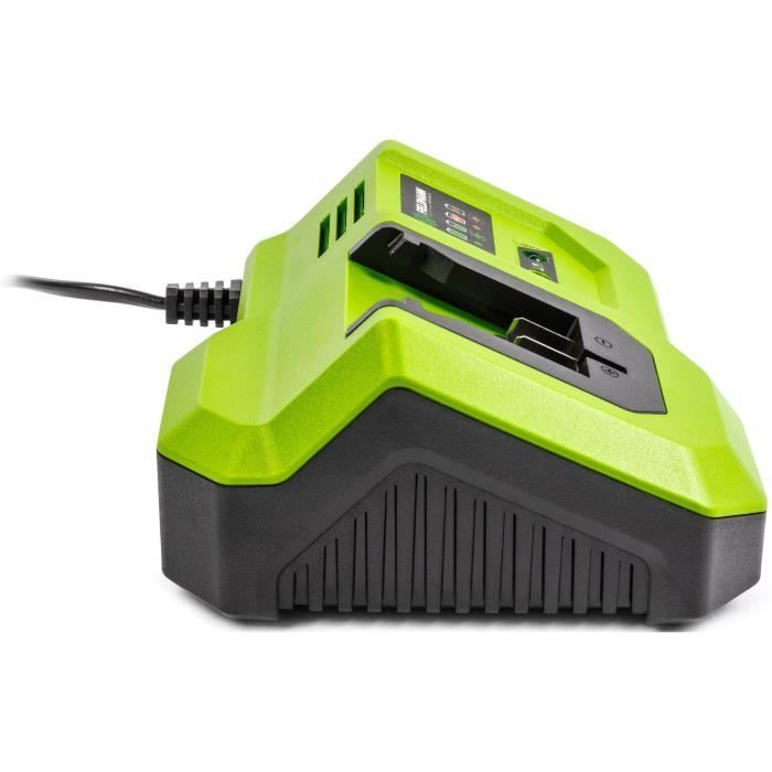 FIELDMANN Fast Charger for 20V Battery - Charges 2Ah in 30 Min