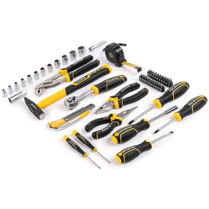Fieldmann Dosing Wrench Set 47 Pieces - FDG 5023-47R - Includes 3/8" Ratchet