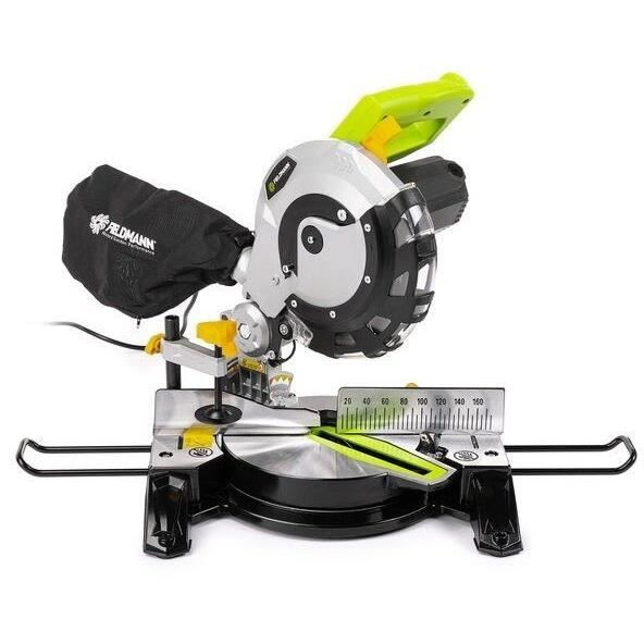 FIELDMANN Mitre Saw - 1450 W - 210 mm - Wood - Green