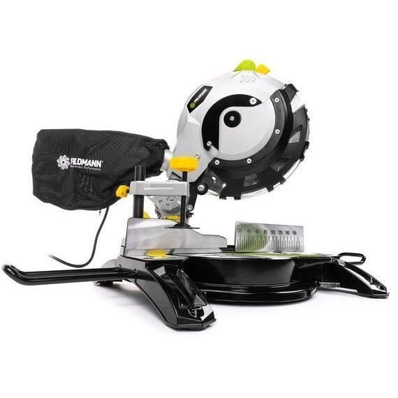 FIELDMANN Mitre Saw - 1450 W - 210 mm - Wood - Green