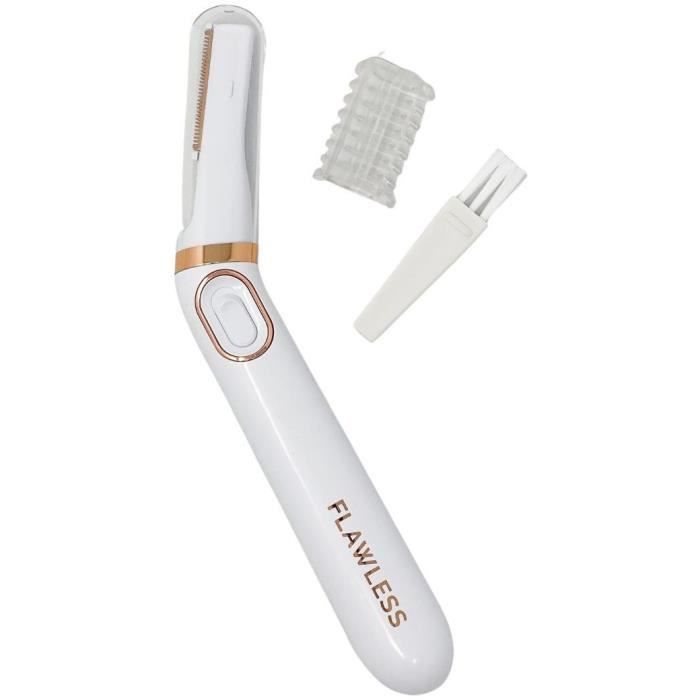 FLAWLESS FINISH Electric Trimmer for Women - Flawless Bikini - Special Bikini Line Trimmer - Fast and Painless - Built-in LED