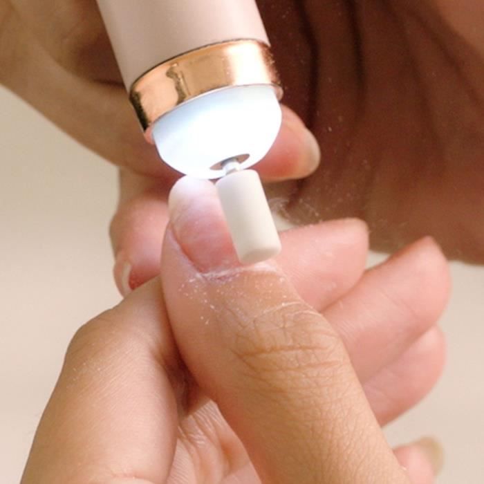 Finishing Touch Flawless Salon Nails - Electric Nail File - At-Home Manicure Kit