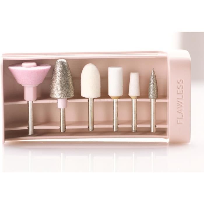 Finishing Touch Flawless Salon Nails - Electric Nail File - At-Home Manicure Kit