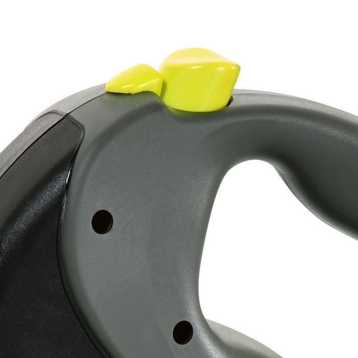 FLEXI Neon Giant Retractable Leash - GT3-210-S-NEO-12 - Black and Yellow