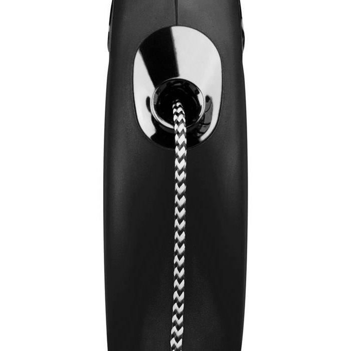 Flexi New Classic M Retractable Leash 5 m Black for Dogs up to 20 kg