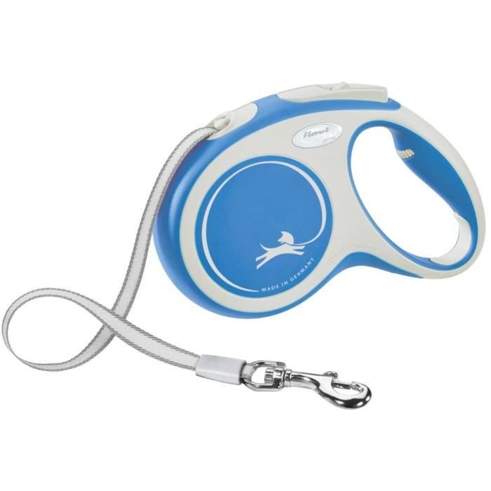 KERBL Flexi NewConfort Leash M 5 m Blue for Dogs up to 25 kg