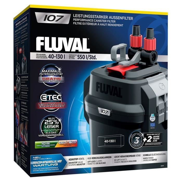 FLUVAL Series 7 107 External Filter for Aquarium 50-150 L