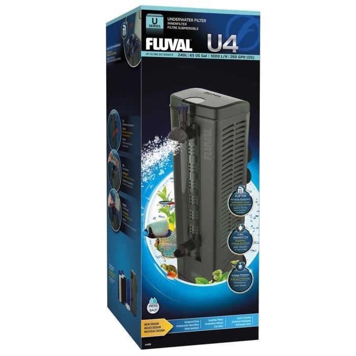 FLUVAL U4 Submersible Filter - For Aquariums 130-240 L