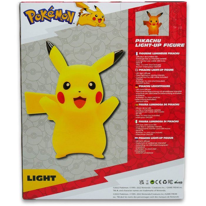TEKNOFUN - Luminous Pikachu figure - 25 cm