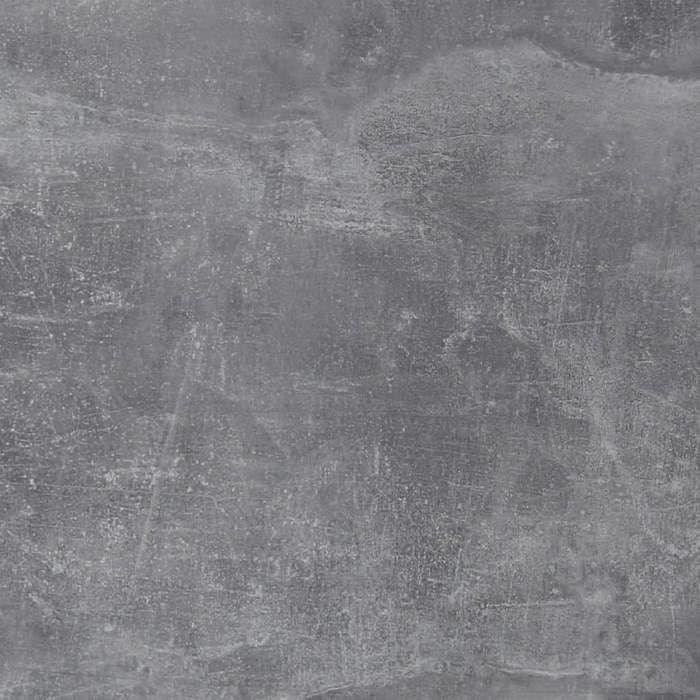 Table Basse - Bout de canapé -  mélamine Gris Béton et Blanc L100 x H46,1 x P65 cm