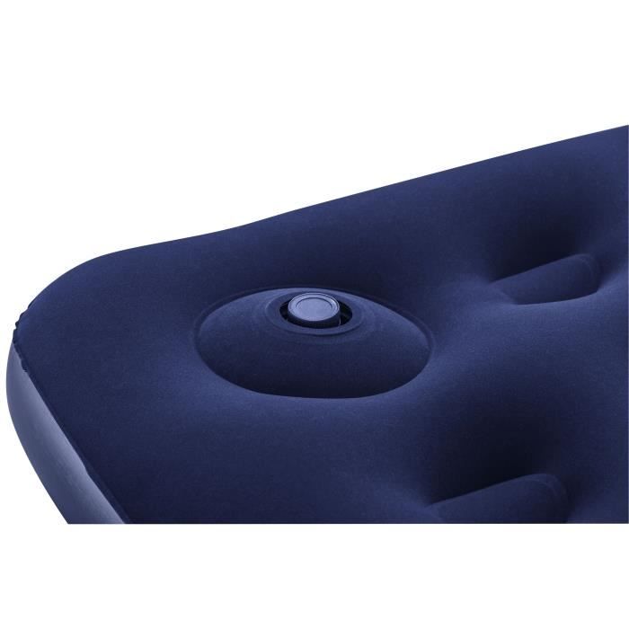 Bestway Inflatable Camping Mattress 1 Person 185 cm x 76 cm x 22 cm - Built-in Foot Pump 185x76x22