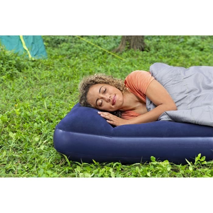 Bestway Inflatable Camping Mattress 1 Person 185 cm x 76 cm x 22 cm - Built-in Foot Pump 185x76x22