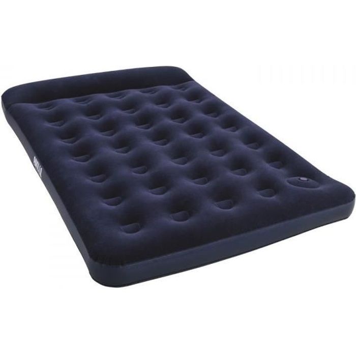 Bestway Inflatable Camping Mattress 2 Person 1.91 m x 1.37 m x 22 cm - Built-in Foot Pump