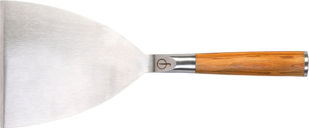 FORGED Plancha Spatula - Stainless Steel - 34.5 x 16.5 x 4.55 cm - CHURRASCO