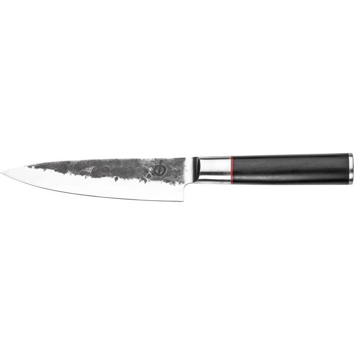 Forged Chef's Knife - SEBRA - Japanese 440C Steel - Dalbergia Wood Handle - 16 cm